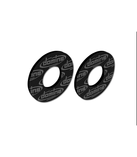 Anelli per flangia manopole DOMINO neri in gomma termoplastica cross enduro offroad 0004.26.40.04-0
